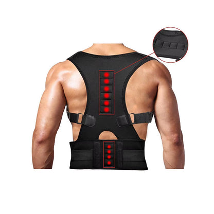 Magnetic Therapy Posture Corrector Brace Supporter Shoulder Back Support Belt Menwomen Braces and Support Belt Shoulder Posture