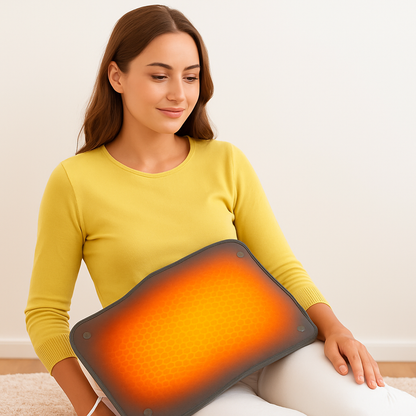 Graphene Quick-Heating Warming Pad – USB Powered Heating Pad with Adjustable Temperature & Timer for Home, Office & Hand Warmers